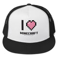 I Heart Minecraft Trucker Hat