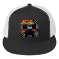 Minecraft Creeper Pride Trucker Hat
