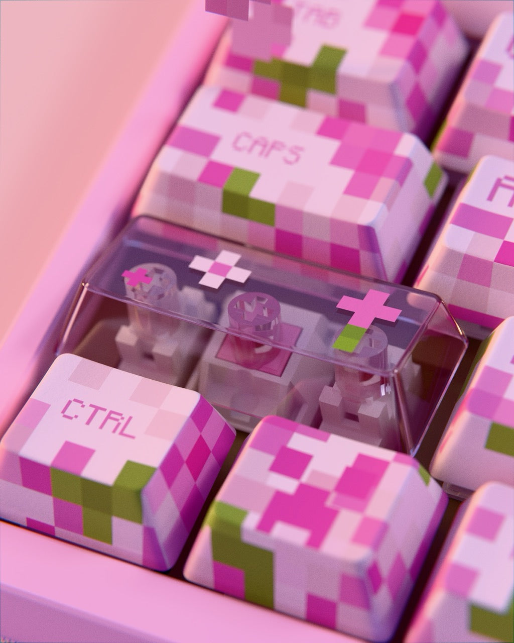 The Blossom Keycaps