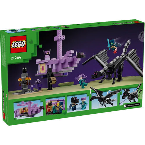 LEGO Minecraft 21264 The Ender Dragon and End Ship
