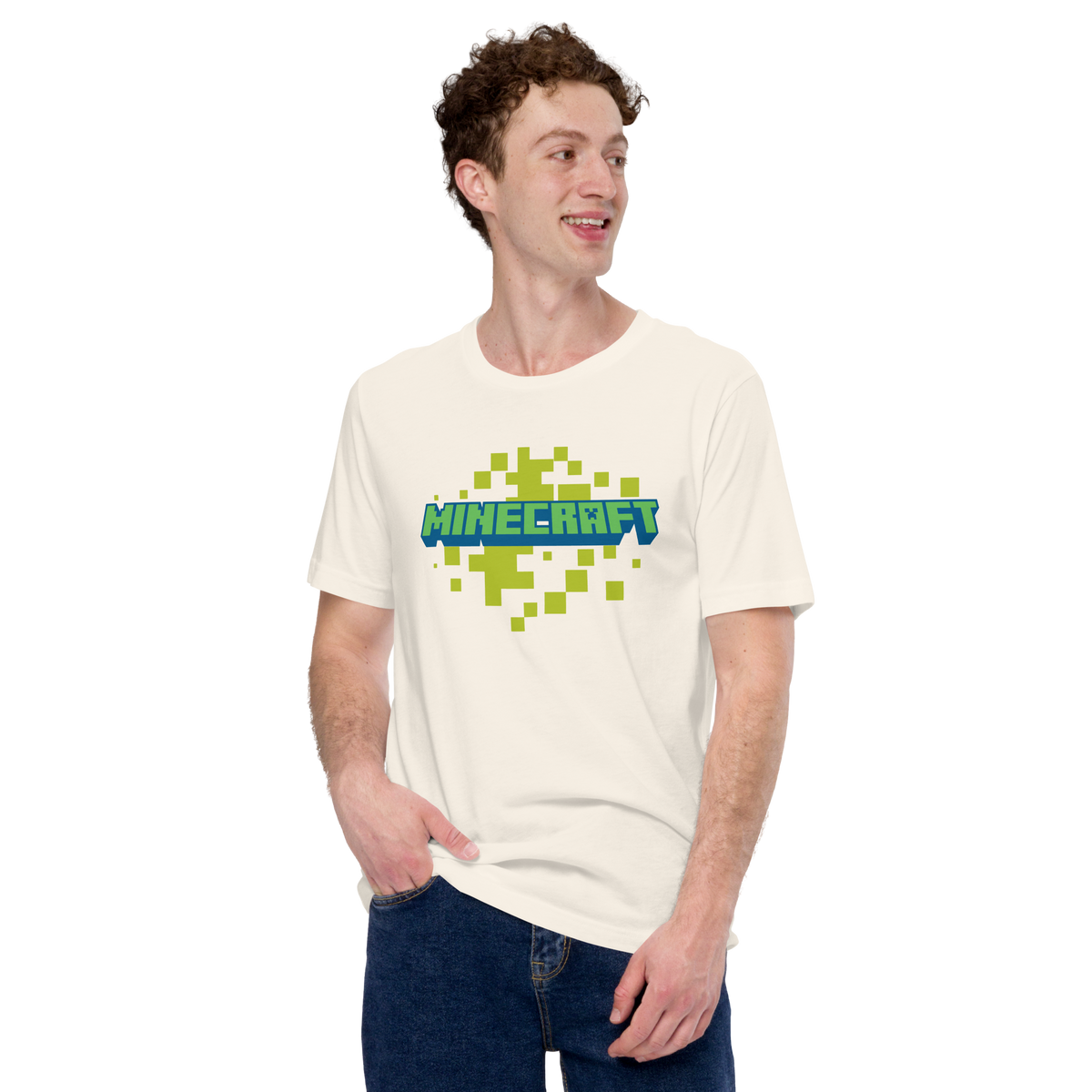 Minecraft Creeper Personalized Adult T-Shirt