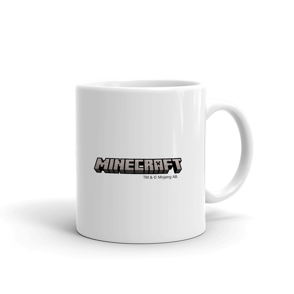 Minecraft Cat White Mug
