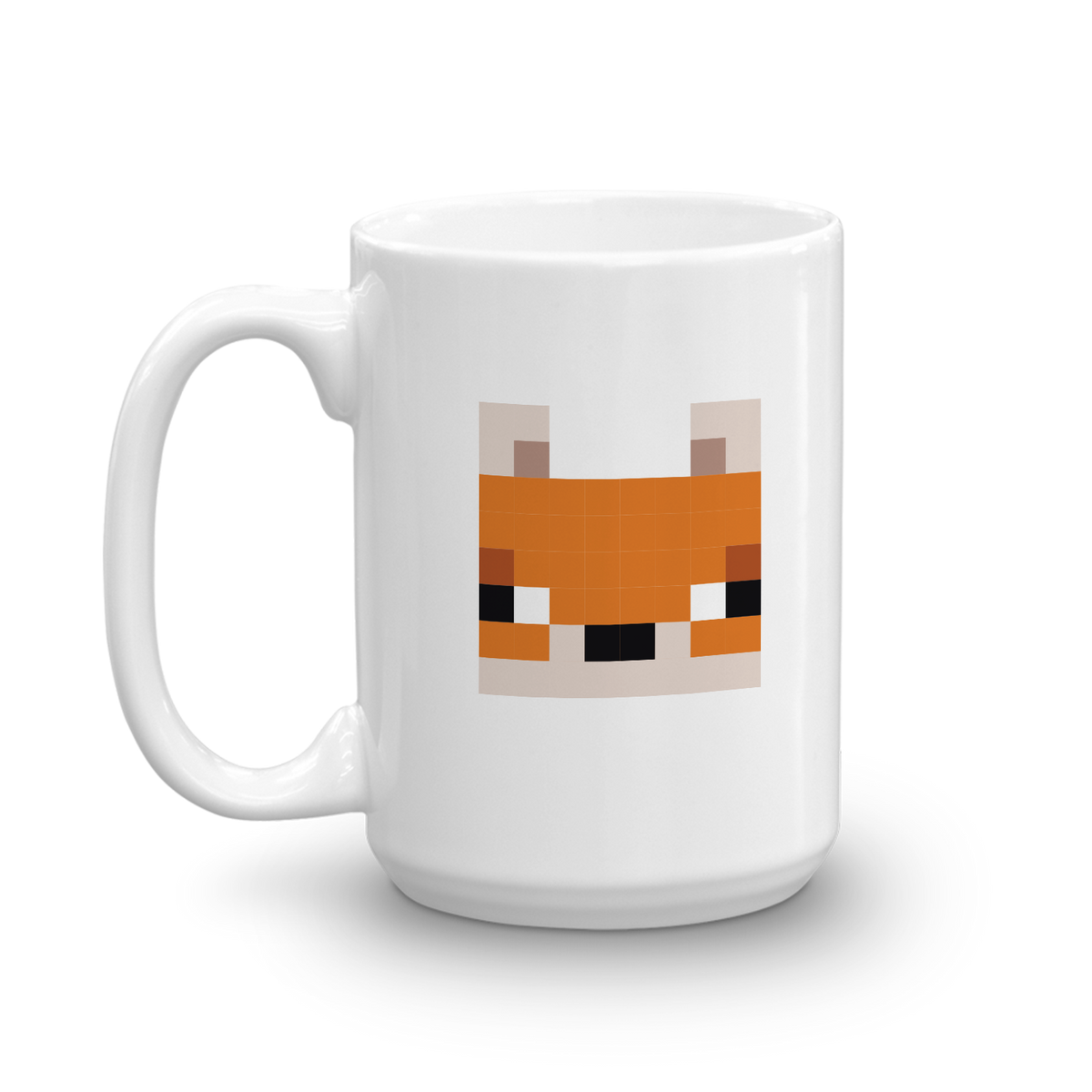 Minecraft Fox White Mug