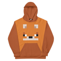 Minecraft Fox Adult Pullover Hoodie