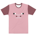 Minecraft Pig Unisex Short Sleeve T-Shirt