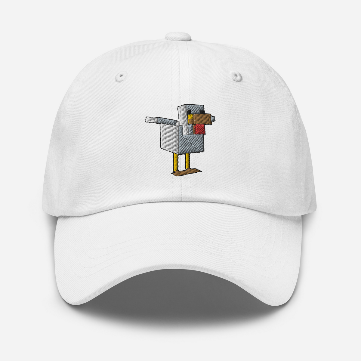 Minecraft Chicken Classic Dad Hat