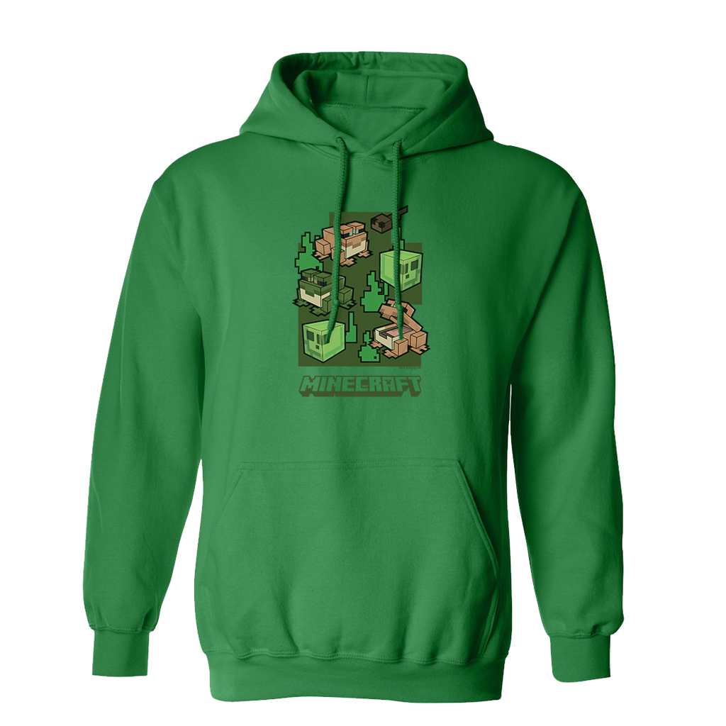 Minecraft Frogs Fleece Hooded Sweatshirt