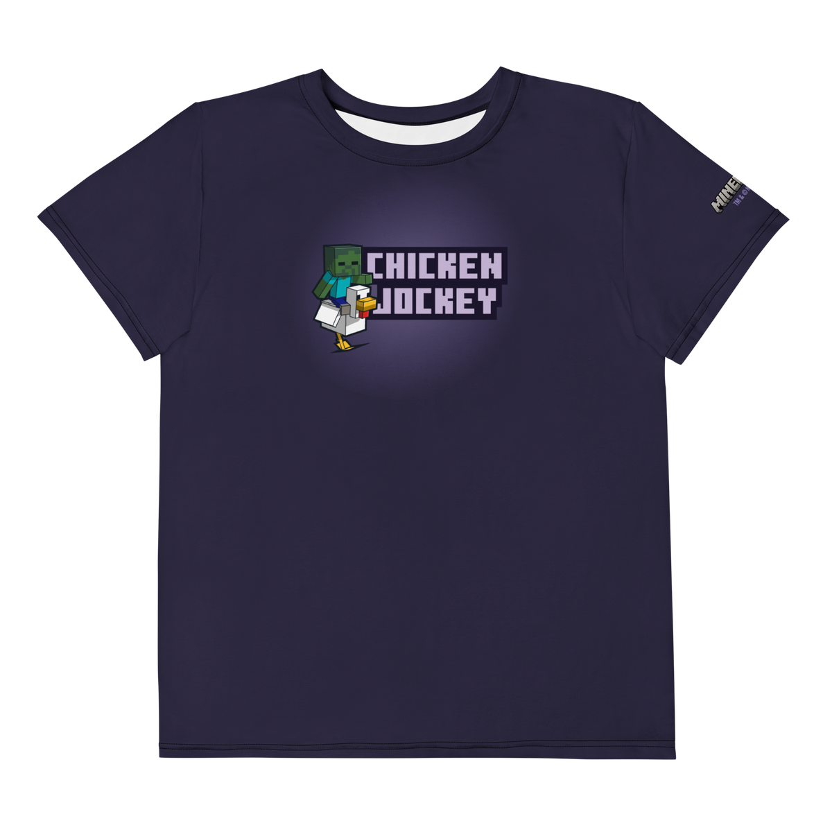 Minecraft Chicken Jockey Kids Personalized T-Shirt