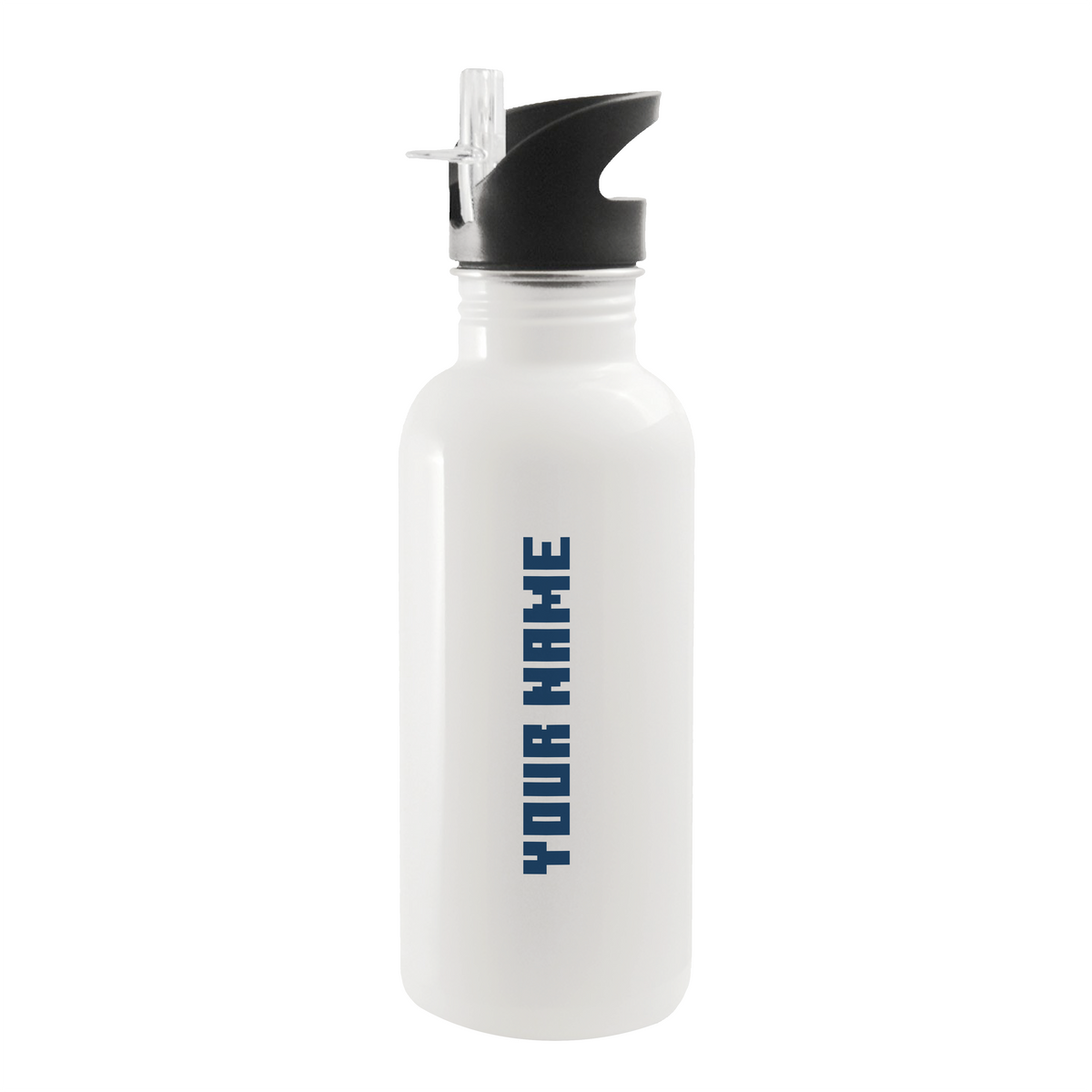 Minecraft Never Ending Adventure Personalized 20 oz Screw Top Water Bottle