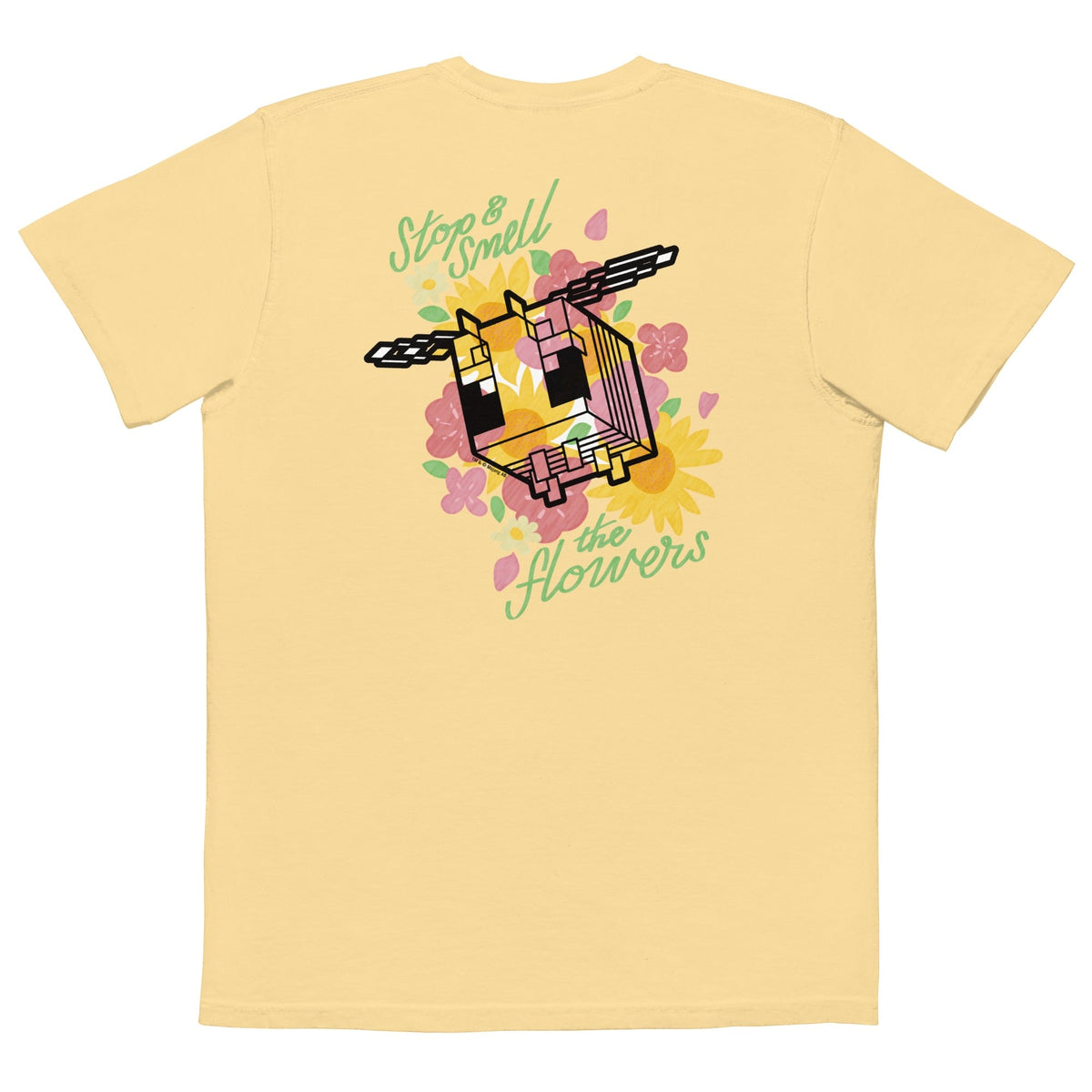 Minecraft Stop & Smell The Flowers T-Shirt