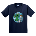Minecraft Tis The Season Kids Short Sleeve T-Shirt