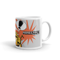 Minecraft Creeper Zoom White Mug