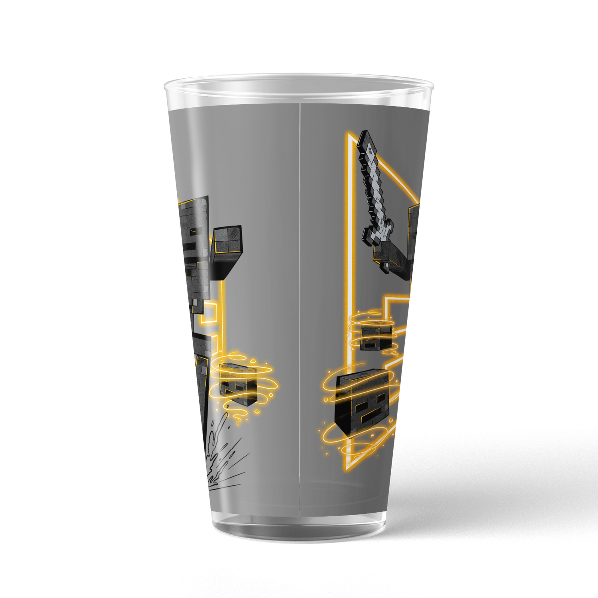 Minecraft Wither Skeleton 17 oz Pint Glass