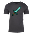 Minecraft Sword Adult Short Sleeve T-Shirt