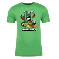 Minecraft Panda Adult Short Sleeve T-Shirt