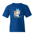 Minecraft Polar Bear Kids Short Sleeve T-Shirt