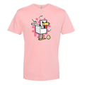 Minecraft Jolly Mobs Chicken Adult Short Sleeve T-Shirt