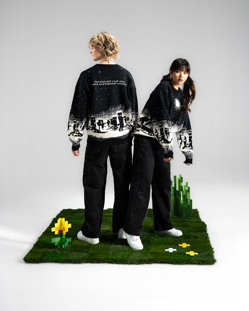 The Monsters Nearby Knit