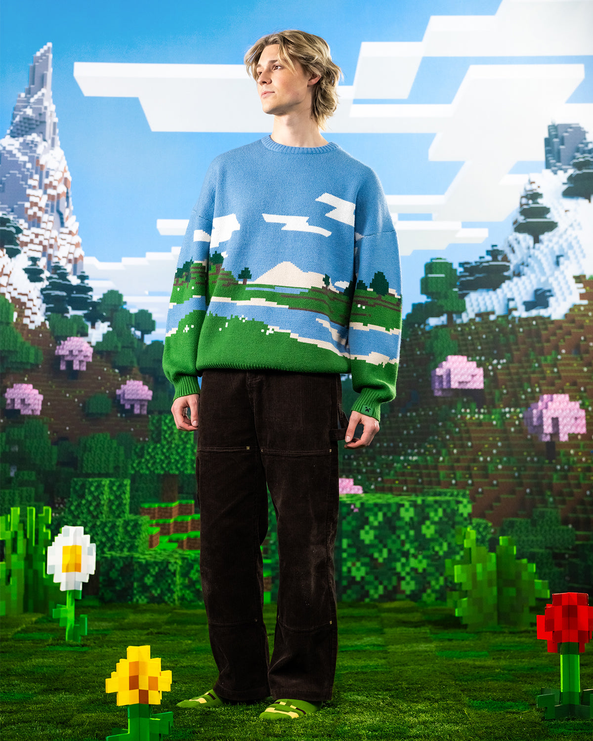 The Pause Screen Knit