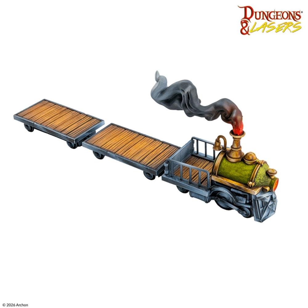 Dungeons And Lasers: Dwarven Train Set