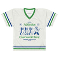 Minecraft Football Jersey Athletics Overworld Tour Personalized Name