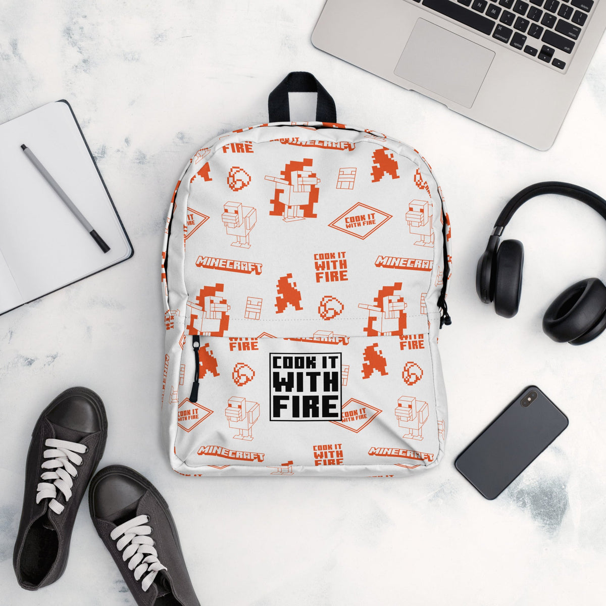 Minecraft Backpack Lava Chicken, Cook It
