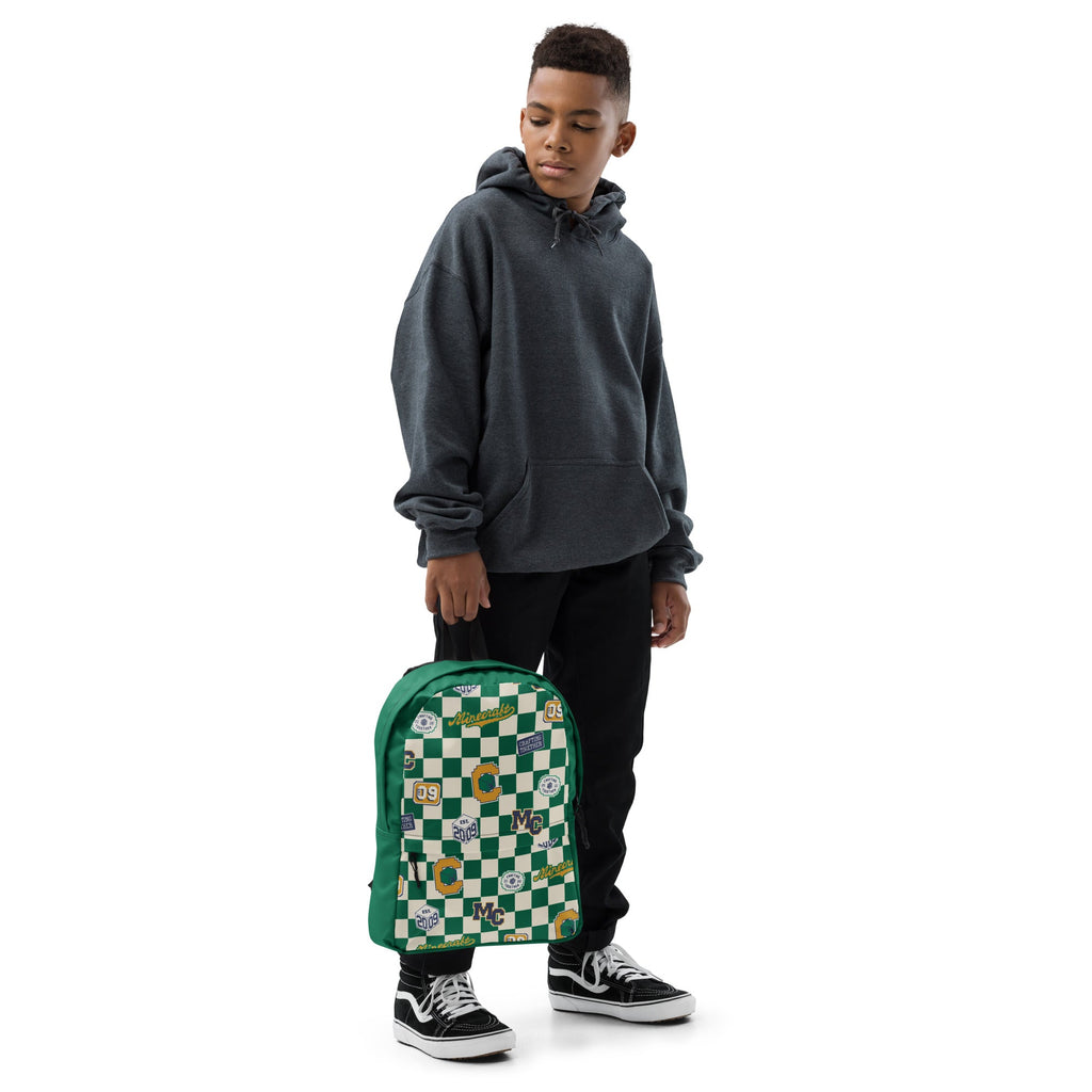 Minecraft Backpack Checkered Collegiate