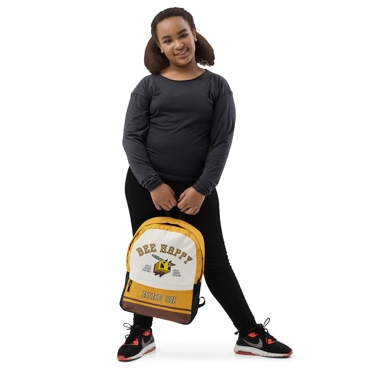 Minecraft Backpack Bee Happy