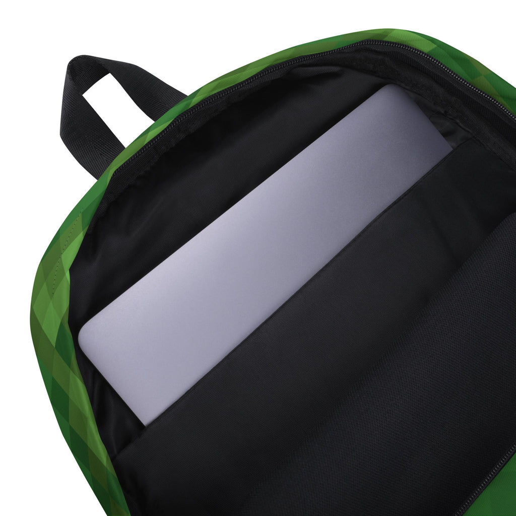 Minecraft Personalized Name Backpack Collegiate