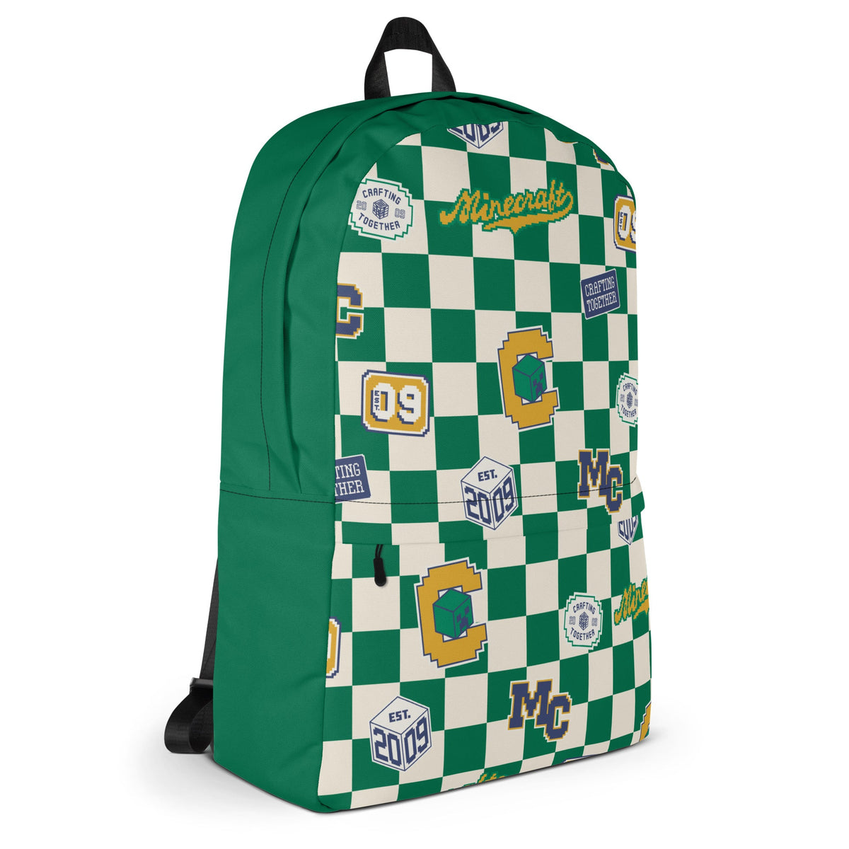 Minecraft Backpack Checkered Collegiate