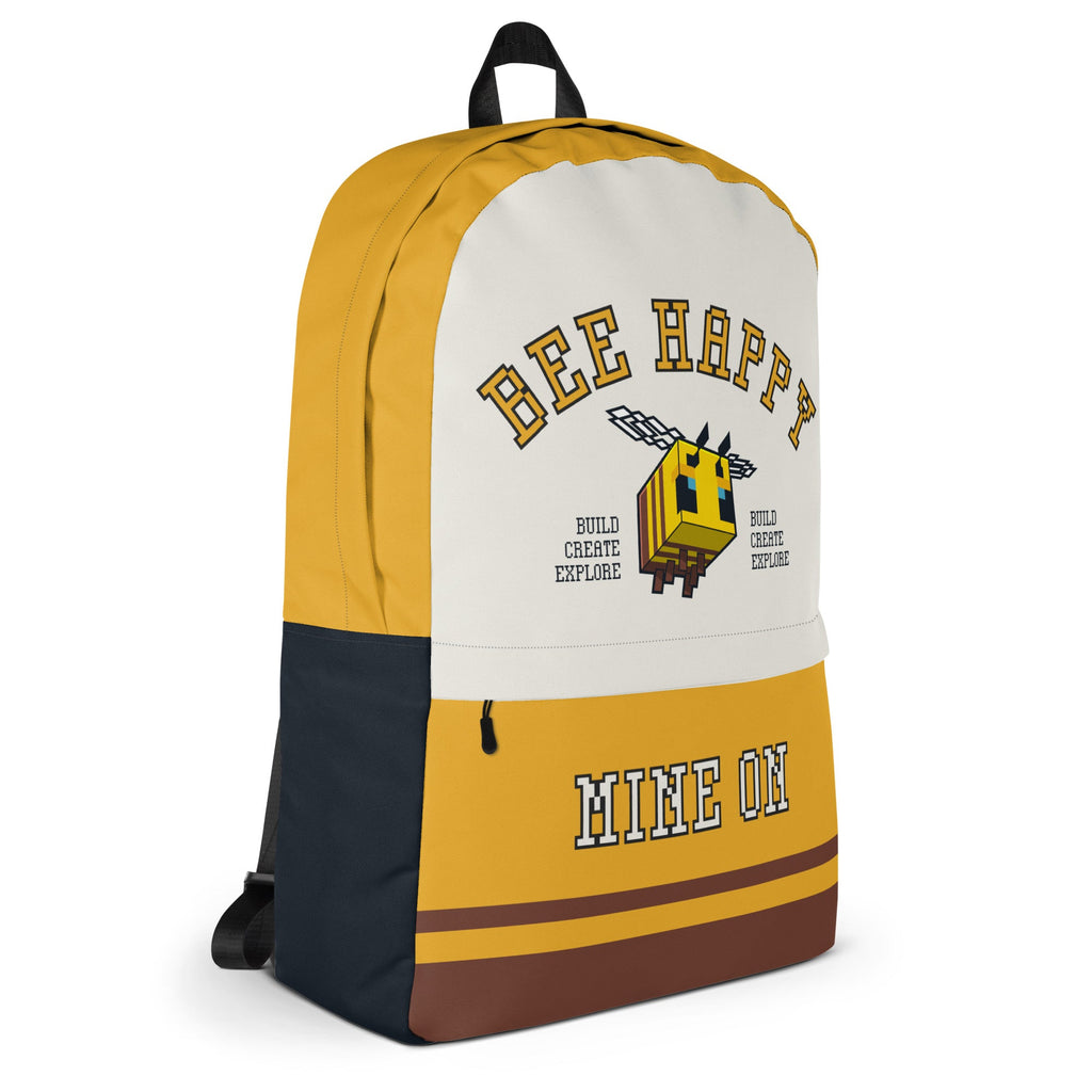 Minecraft Backpack Bee Happy