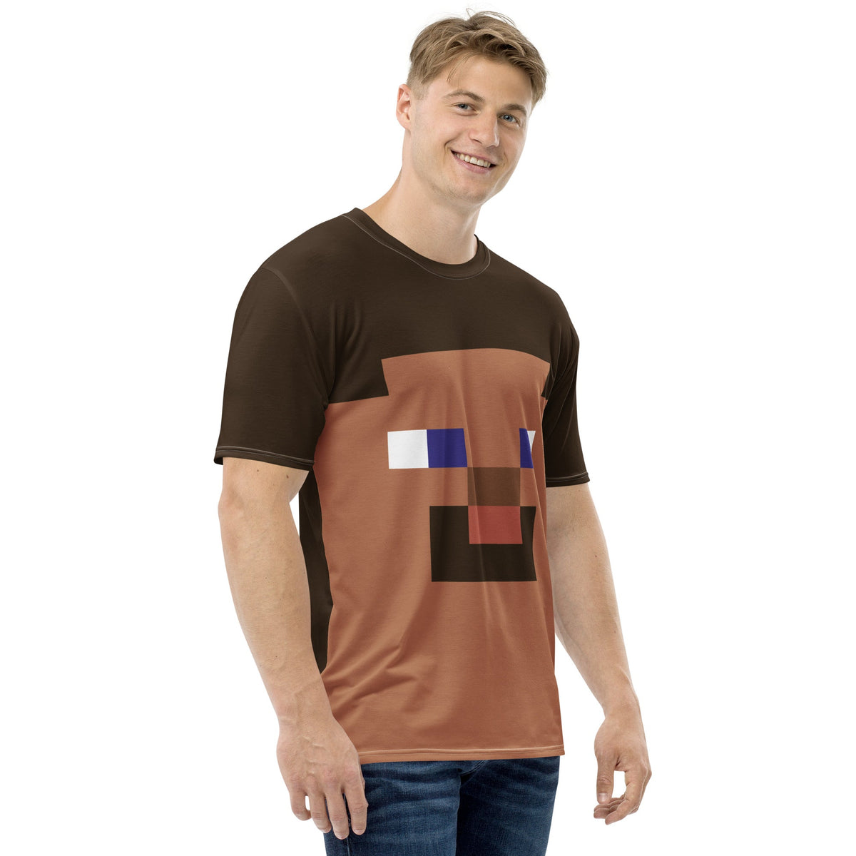 Minecraft All Over Print T-Shirt Steve