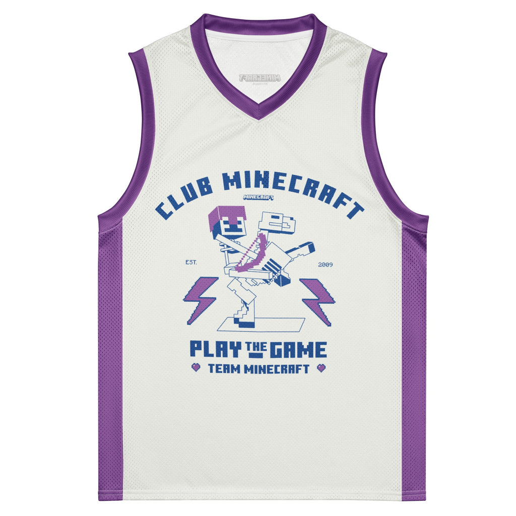 Minecraft Club Minecraft Personalized Name Basketball Jersey