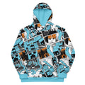 Minecraft Adult Hoodie Dungeons II Comic Strip Print