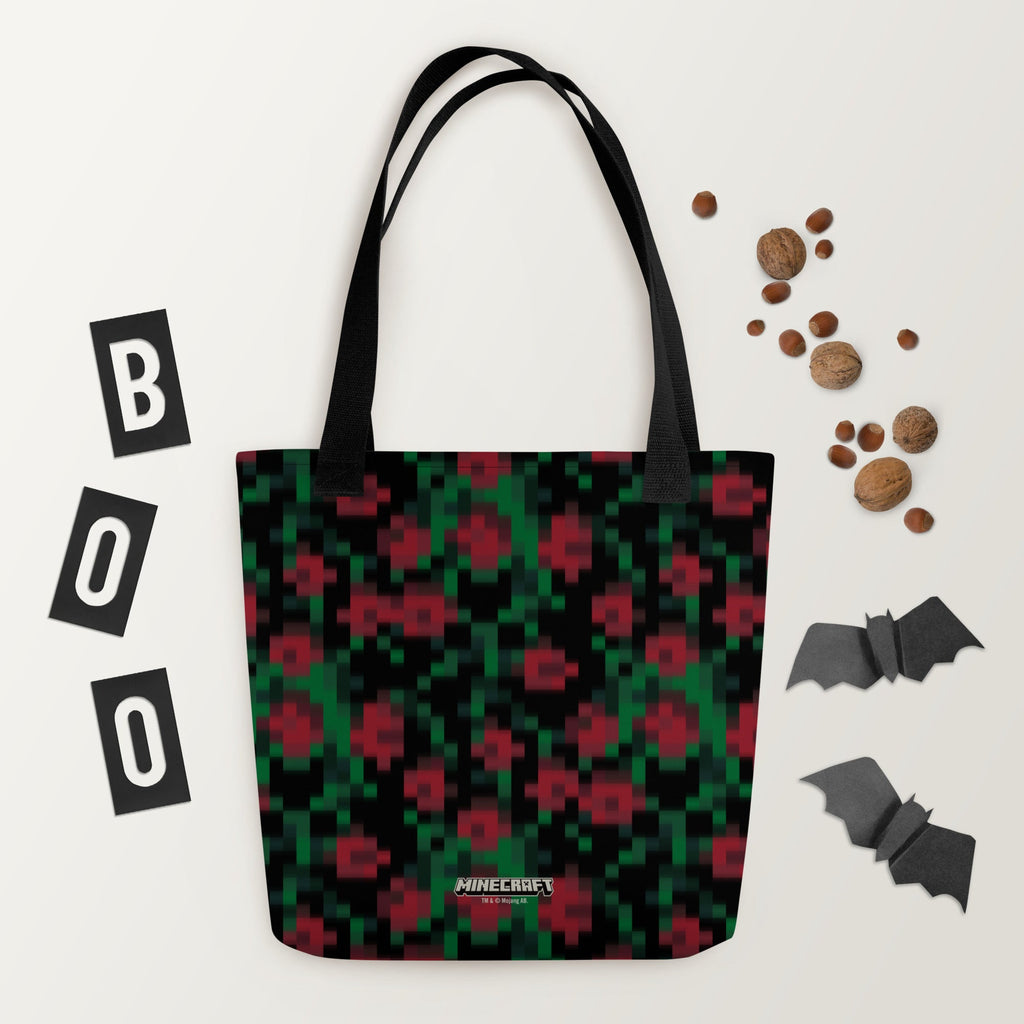 Minecraft Tote Bag Roses Are Red