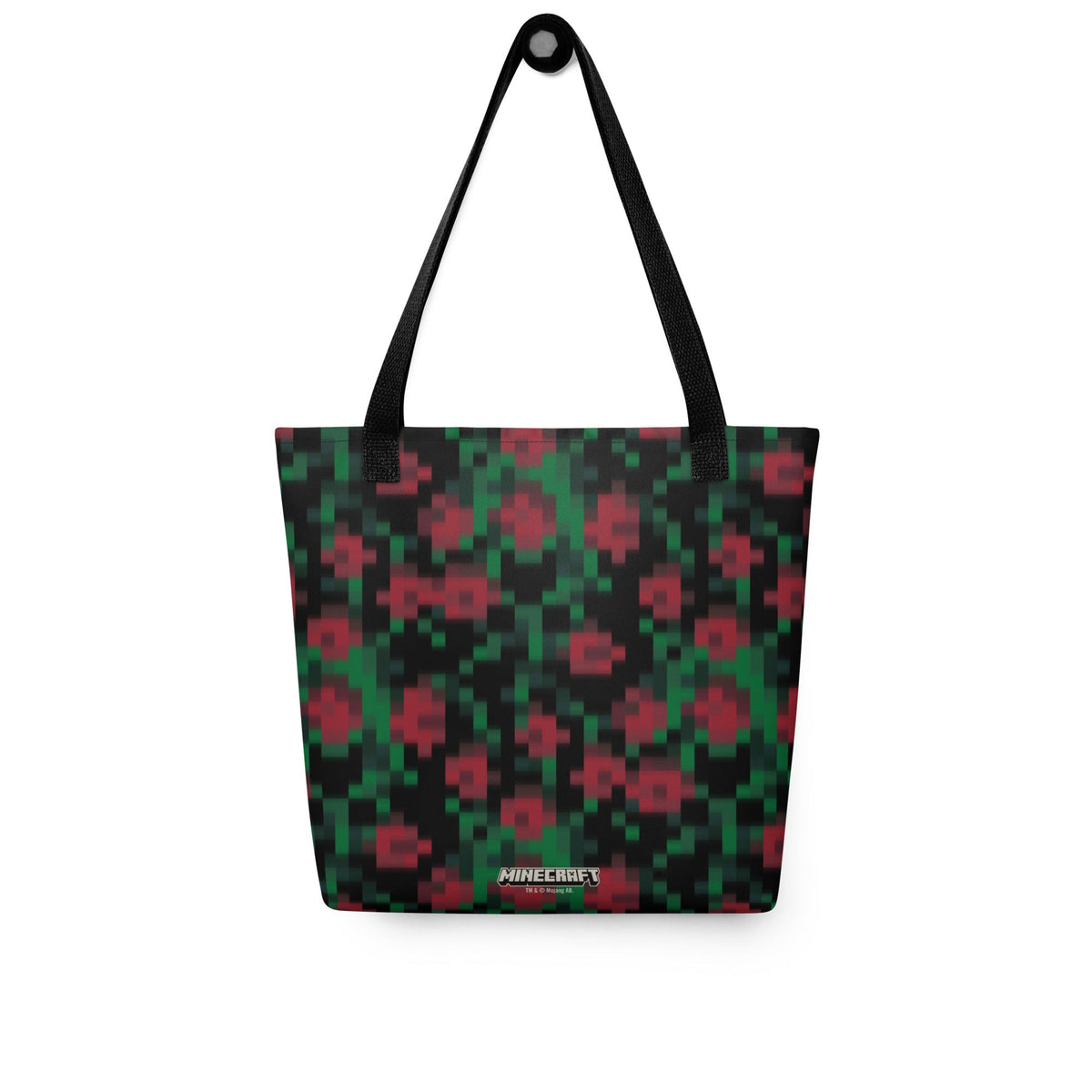 Minecraft Tote Bag Roses Are Red