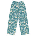 Minecraft Blue Holiday Pattern Lounge Pant