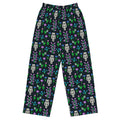 Minecraft Lounge Pant Skeleton and Flowers