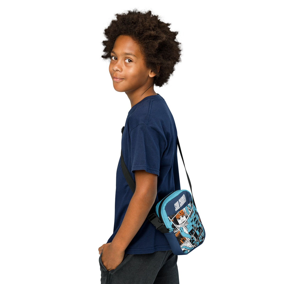 Minecraft Crossbody Bag Dungeons II Soul Charged