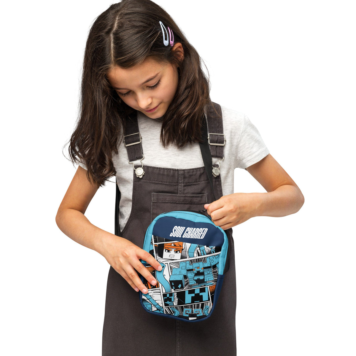 Minecraft Crossbody Bag Dungeons II Soul Charged