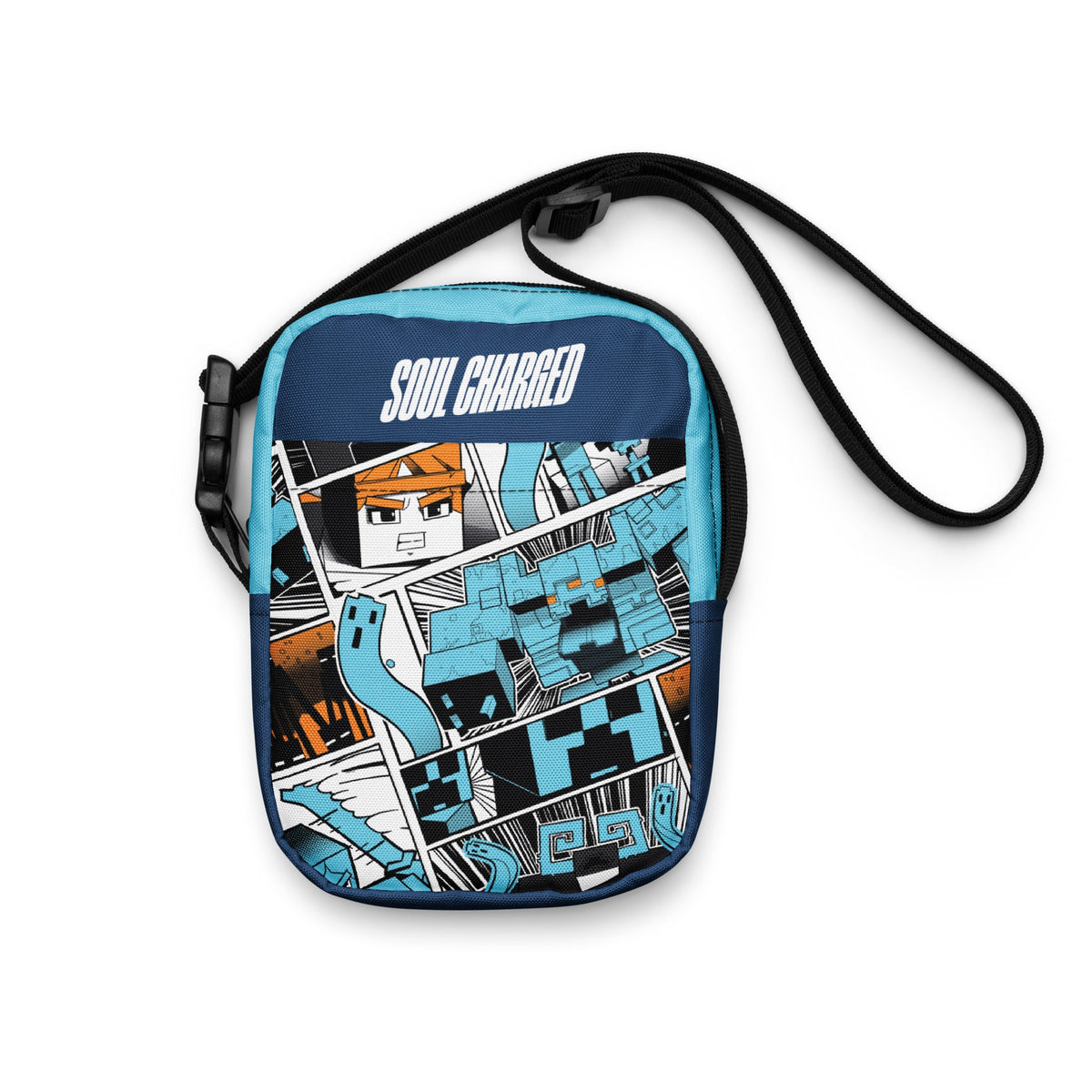 Minecraft Crossbody Bag Dungeons II Soul Charged