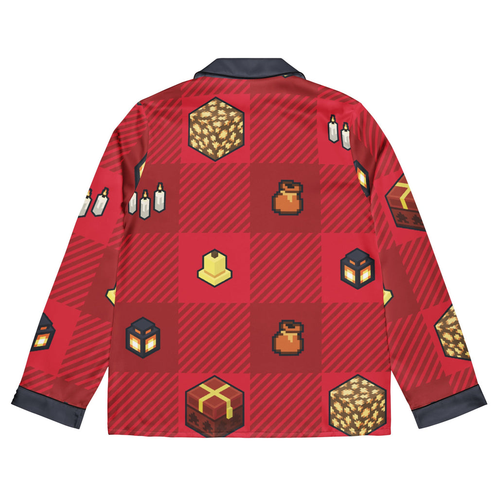 Minecraft Women’s Long Sleeve Pajama Top Presents