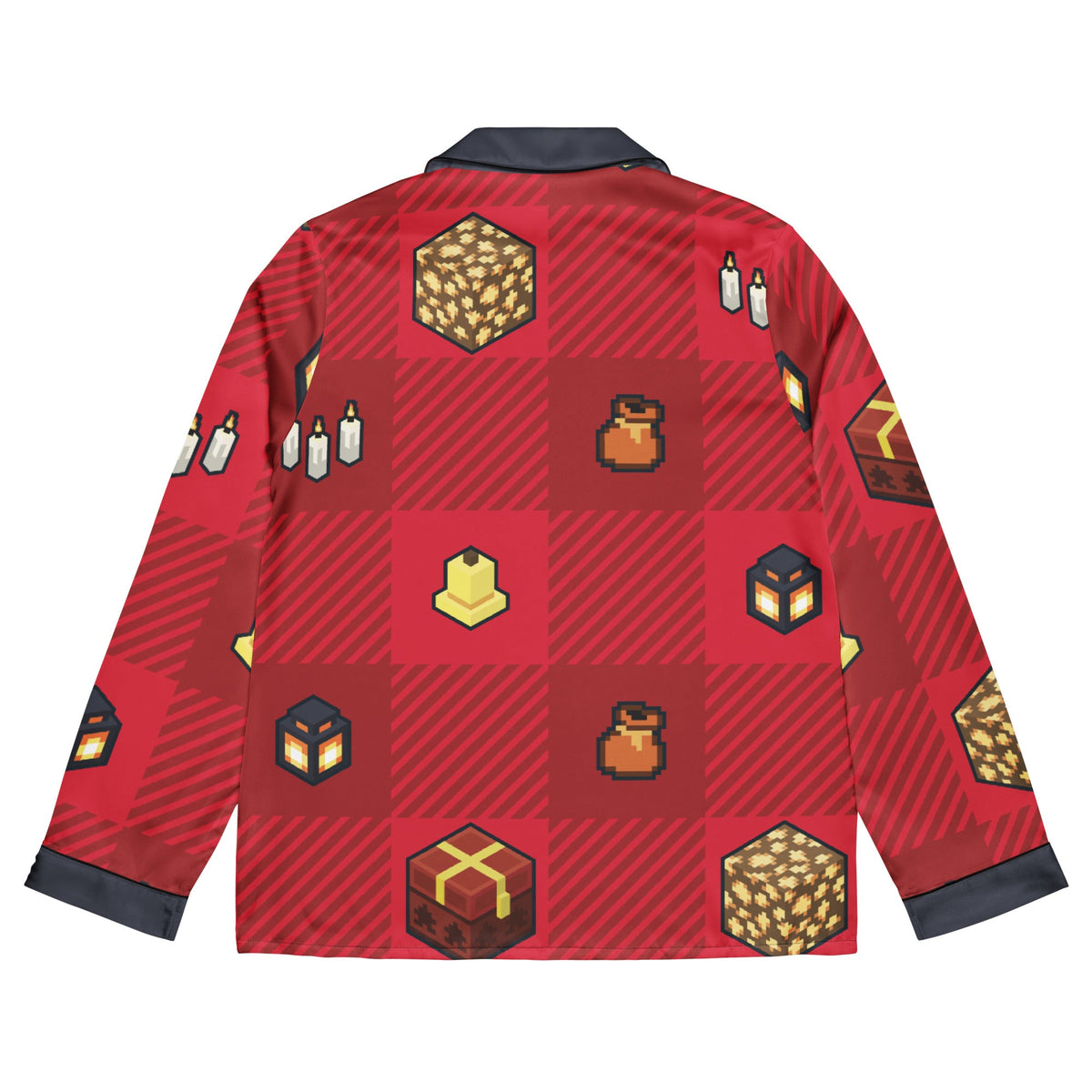 Minecraft Women’s Long Sleeve Pajama Top Presents