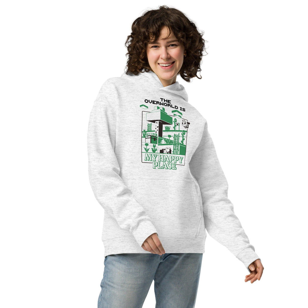 Minecraft Oversized Hoodie My Happy Place