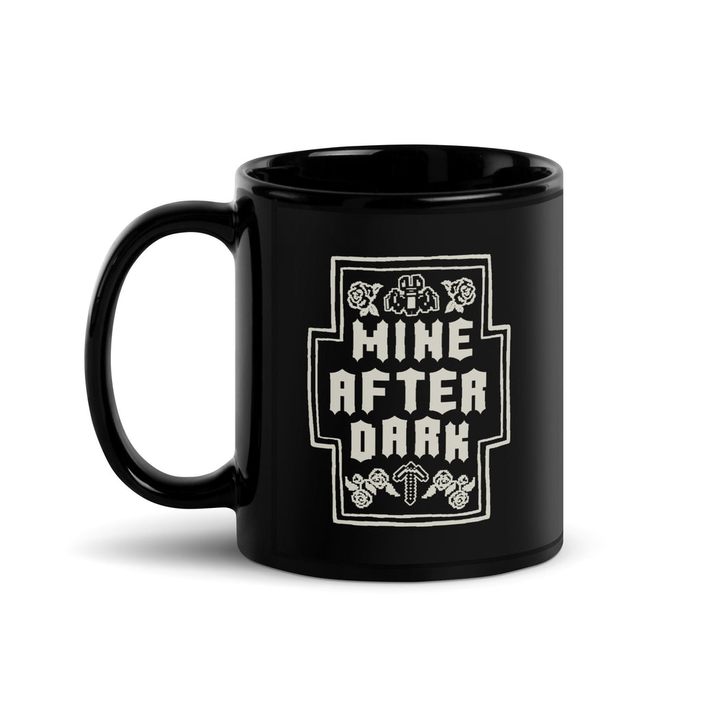Minecraft Black Mug Mine After Dark