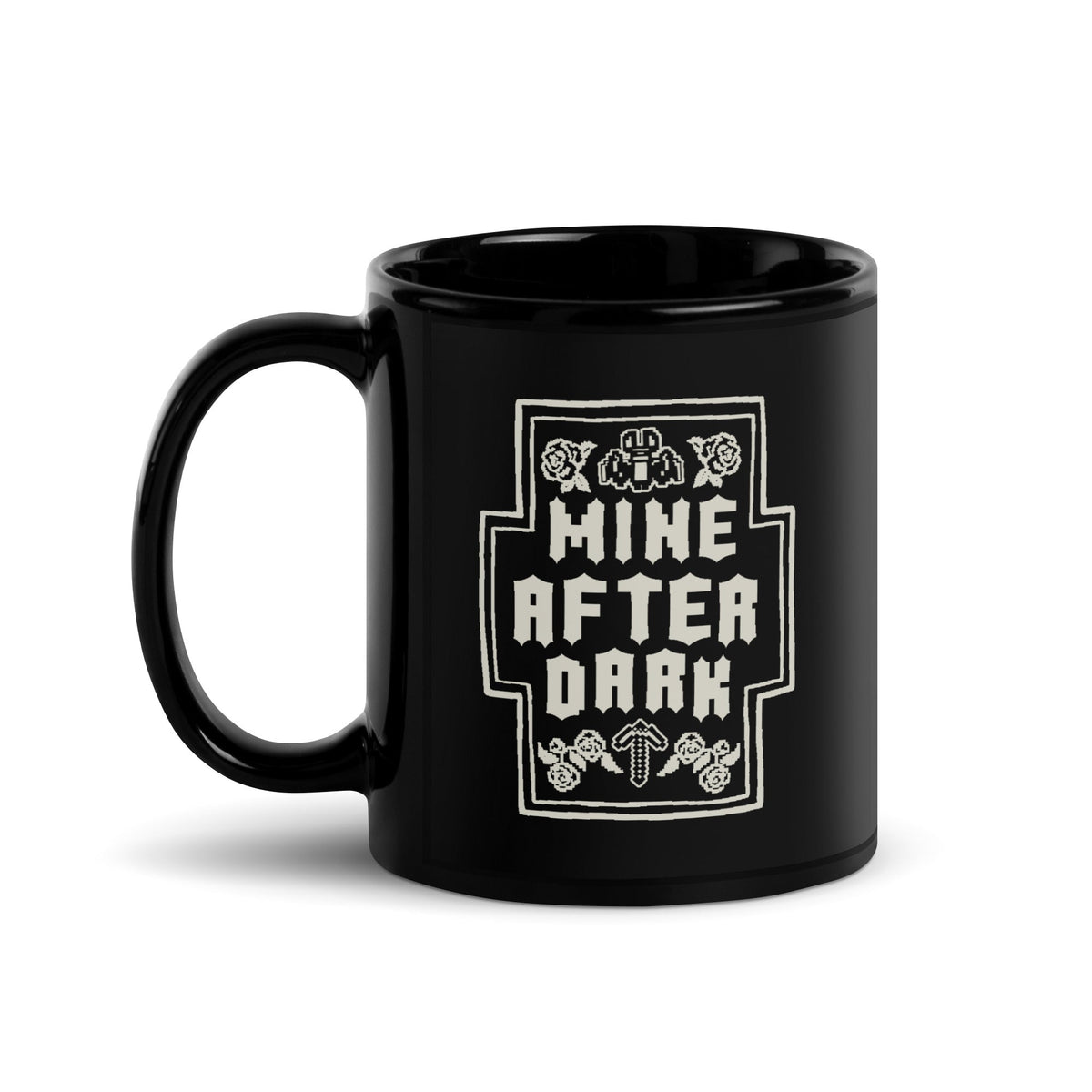 Minecraft Black Mug Mine After Dark