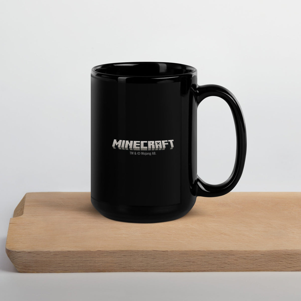 Minecraft Personalized Photo Black Mug Survival Mode