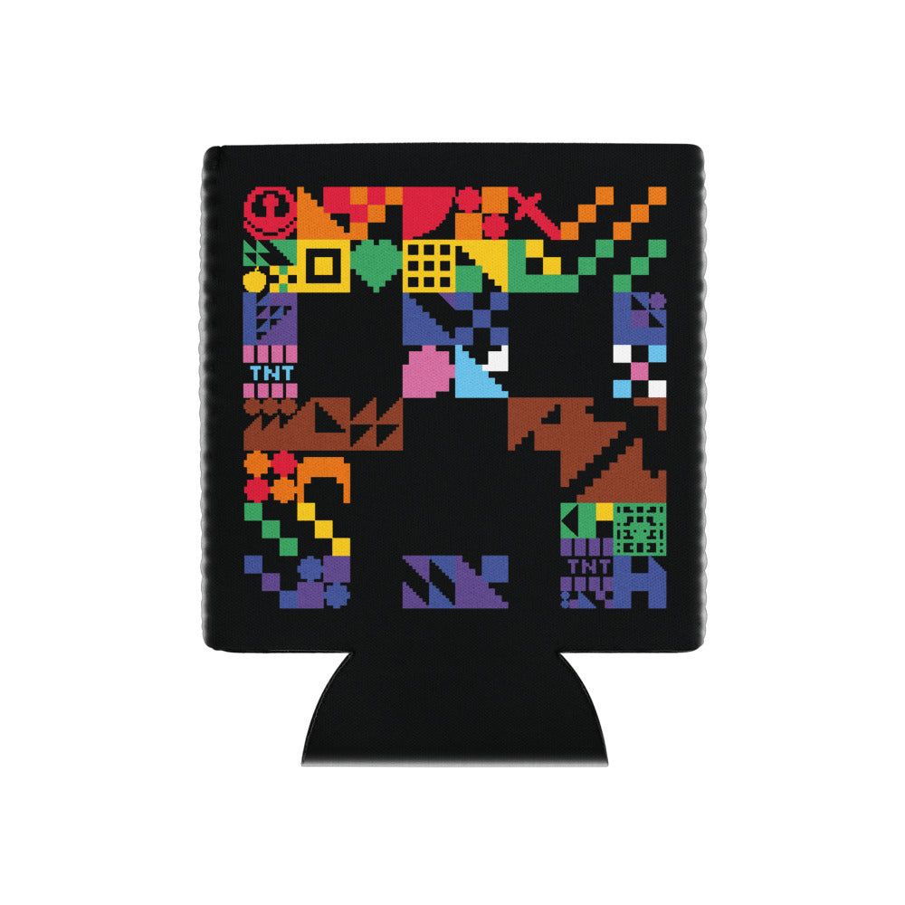 Minecraft Creeper Pride Can Cooler