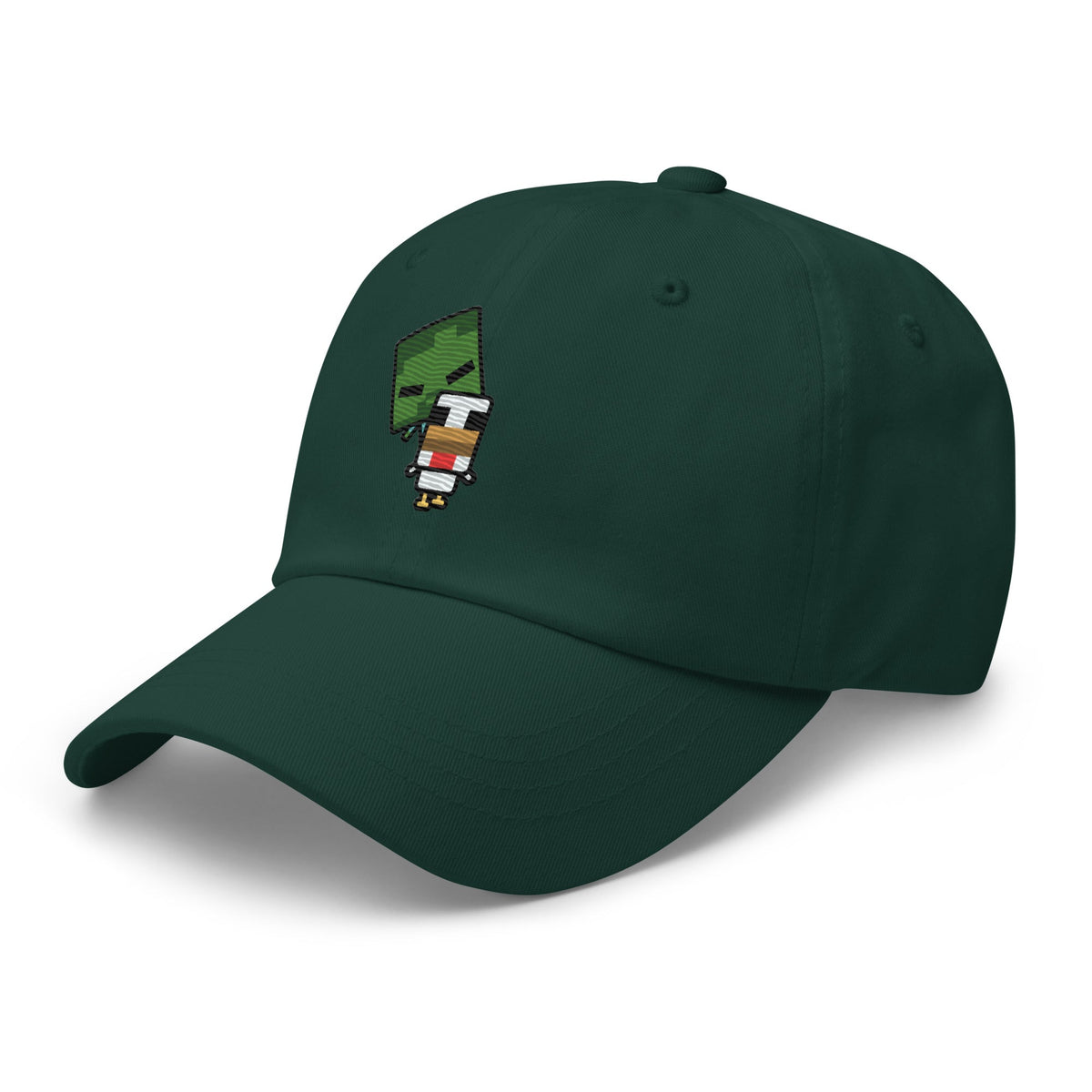 Minecraft Baseball Hat Chibi Chicken Jockey