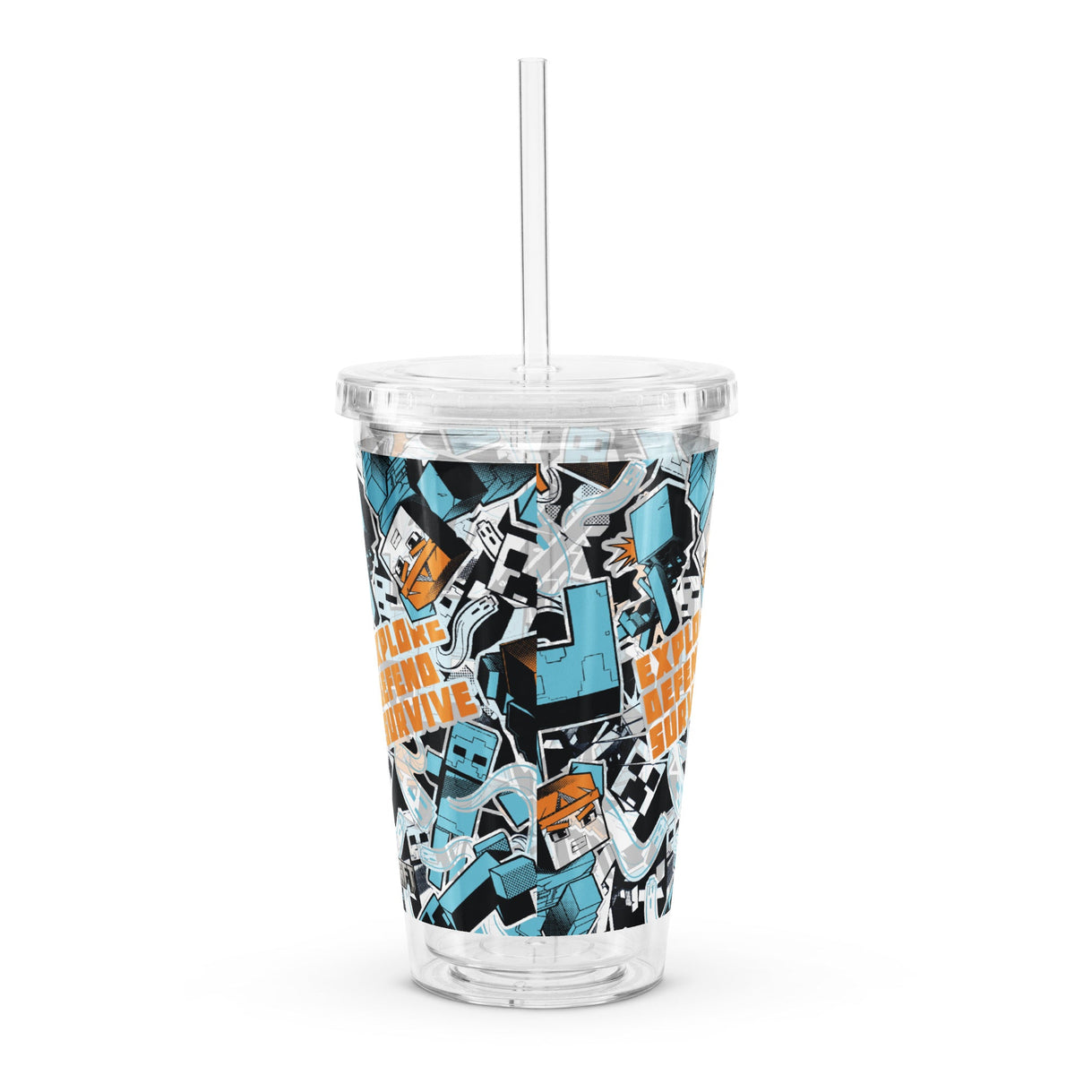 Minecraft Clear Tumbler Dungeons II Explore Defend Survive